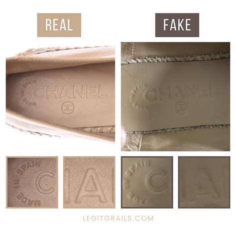 how to spot fake channel shoes